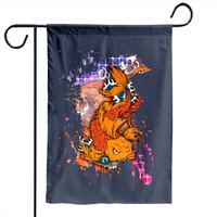 Drapeau de Jardin Poisson Koi - Impression Double Face pour Usage Extérieur — Drapeaux décoratifs