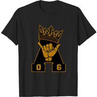 T-shirt Alpha Fraternity Phi Men's Alpha Frat 1906 Noir G — T-shirts pour hommes