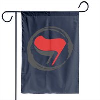Drapeau de jardin Antifa - Impression recto-verso — Drapeaux décoratifs