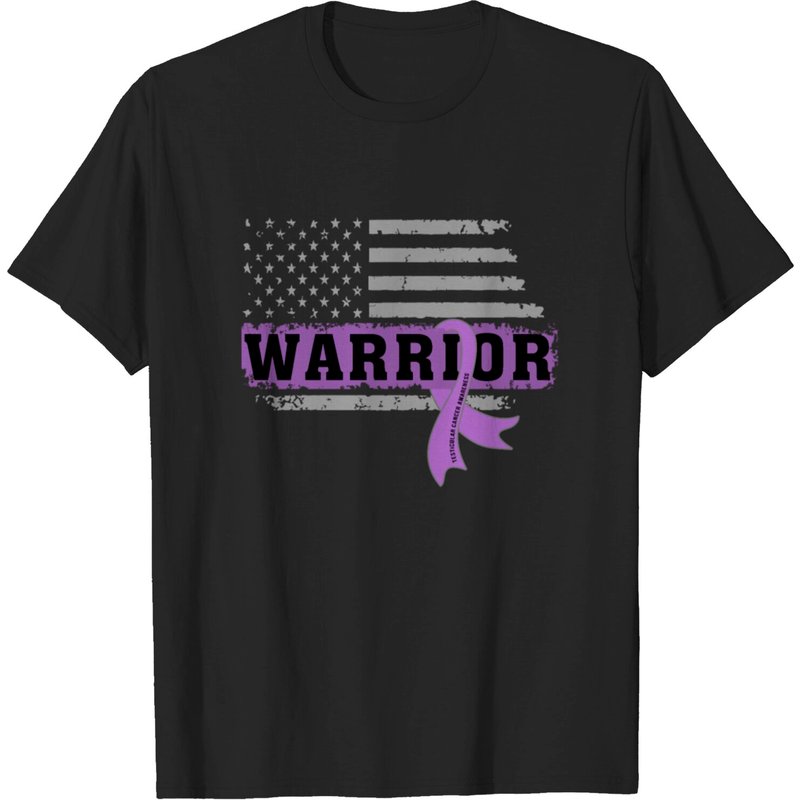 T-shirt de sensibilisation et de soutien au cancer des testicules pour hommes