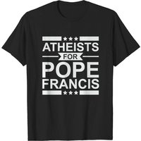T-shirt Atheist pour cadeau au Pape François — T-shirts pour hommes