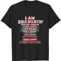 T-shirt Jésus et la Bible pour hommes en noir — T-shirts pour hommes