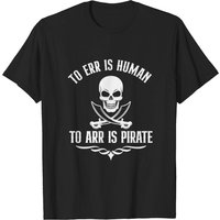 Funny Pirate Captain T-Shirt for Men
