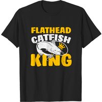 Freshwater Catfish Fishing T-Shirt for Men