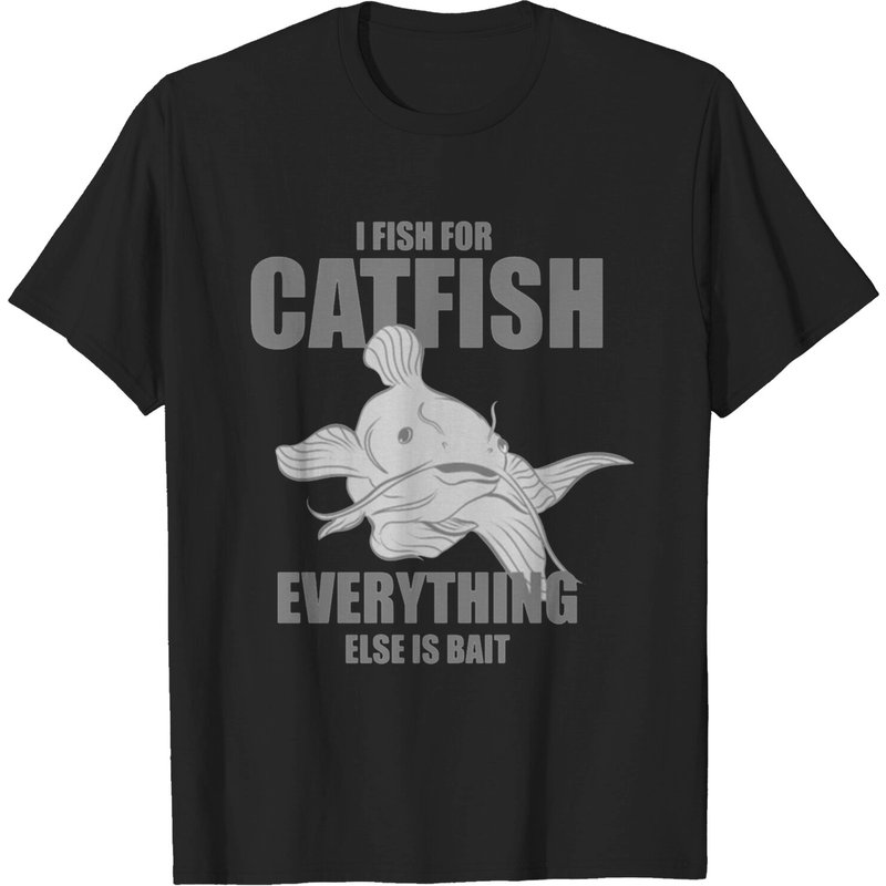 Catfish Fishing T-Shirt for Men