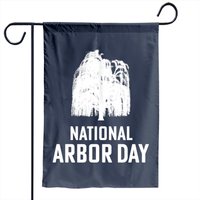 Drapeau de jardin pour le Jour de l'Arbre National