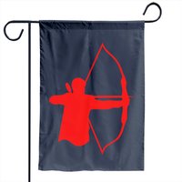 Archery Logo Garden Flag for Outdoor Use — Decorative Flags