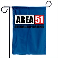 Drapeau de jardin autorisé Area 51 - Impression recto verso