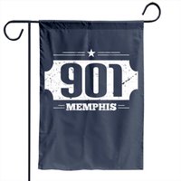 901 Memphis Area Code Garden Flag — Decorative Flags