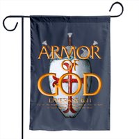Drapeau de jardin Armor Of God Ephesians Bible Verse — Drapeaux décoratifs