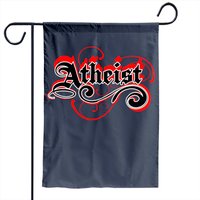 Atheist Swirl Garden Flag — Decorative Flags