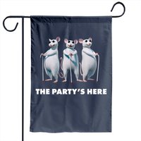 Shrek Blind Mice The Party's Here Garden Flag — Decorative Flags