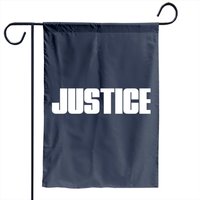 Drapeau de jardin Justice For All - Impression recto-verso