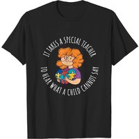 T-shirt I Takes A Special Teacher pour la sensibilisation à l'autisme — T-shirts pour hommes