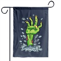 Drapeau de jardin Zombie Hand Awakening