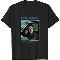 T-shirt classique Ruth Langmore pour hommes en noir