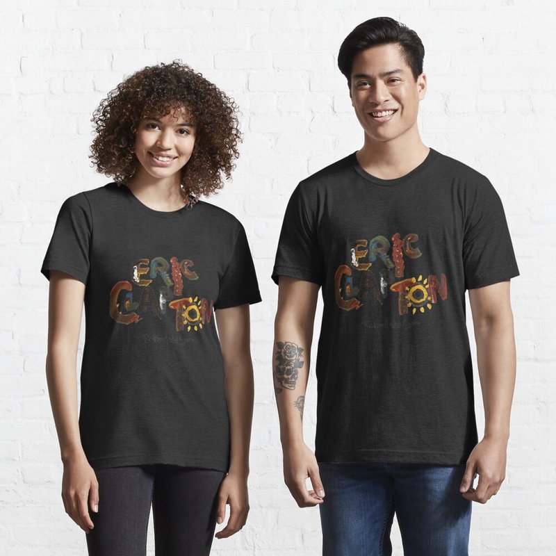 T-shirt Art Eric Clapton Behind The Sun pour hommes