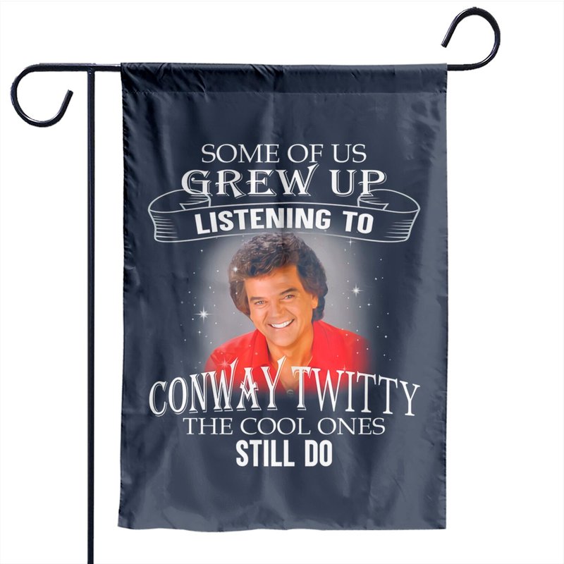 Conway Twitty Garden Flag - Double-Sided Print — Decorative Flags