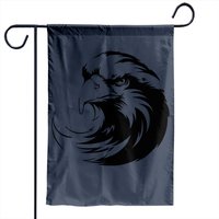 Drapeau de jardin tête d'aigle pour usage extérieur
