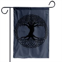 Drapeau de jardin Arbre de Vie celtique