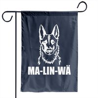 Drapeau de jardin Malinois Belgique Origine Patrie — Drapeaux décoratifs