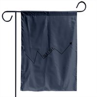 Drapeau de jardin Bullish - Chart pour usage extérieur — Drapeaux décoratifs