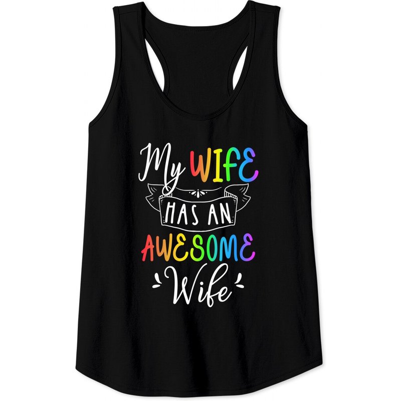 Ma Femme a Une Femme Géniale - Débardeur Gay Pride pour Hommes — T-shirts pour hommes