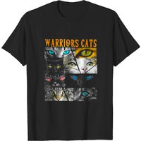 Warriors Cats Men's T-Shirt in Black