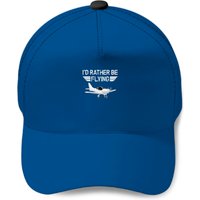 Casquette Distressée 'Je Préférerais Être en Vol' Pilote d'Avion