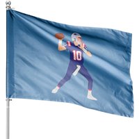 Mac Jones House Flags for Outdoor Use