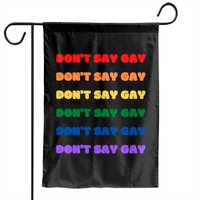 Don't Say Gay Essential Garden Flags for Outdoor Use