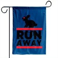 Drapeaux de jardin Holy Killer Bunny Monty Run Away Grail Quest — Drapeaux décoratifs