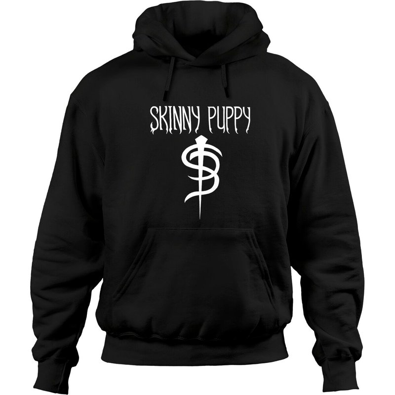 Hoodie Unisexe Noir Last Rights Skinny Puppy — Sweats à capuche pour hommes