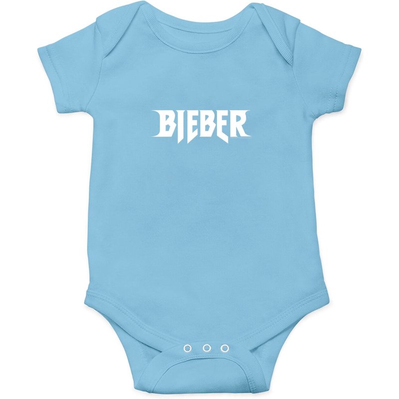 Body bébé avec logo officiel de Justin Bieber — Bodys bébé