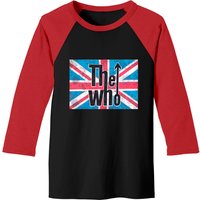 T-shirt Baseball Adulte The Who Logo Union Jack pour Hommes — T-shirts pour hommes