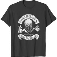 T-shirt Tattoo Grandpa Badass pour hommes — T-shirts pour hommes