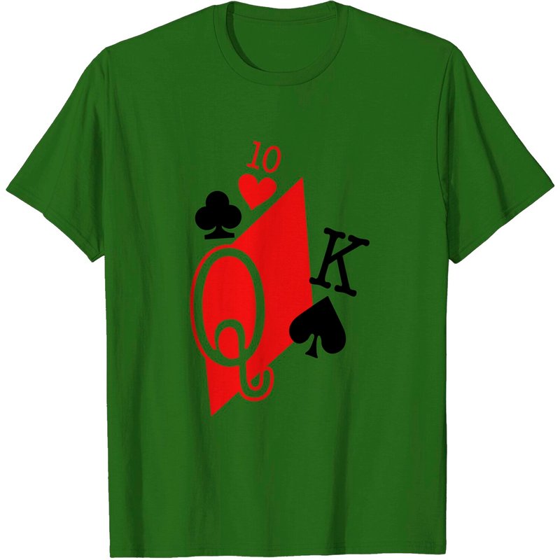 T-shirt Jouer aux Cartes pour Hommes par Printerval — T-shirts pour hommes