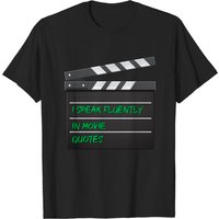 T-shirt Je Parle Couramment En Citations de Films pour Hommes — T-shirts pour hommes