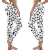 Leggings avec motif de balles de golf pour femmes — Legging femme