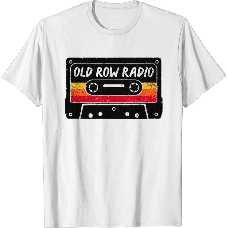T-shirt Old Row Radio Cassette pour hommes — T-shirts pour hommes