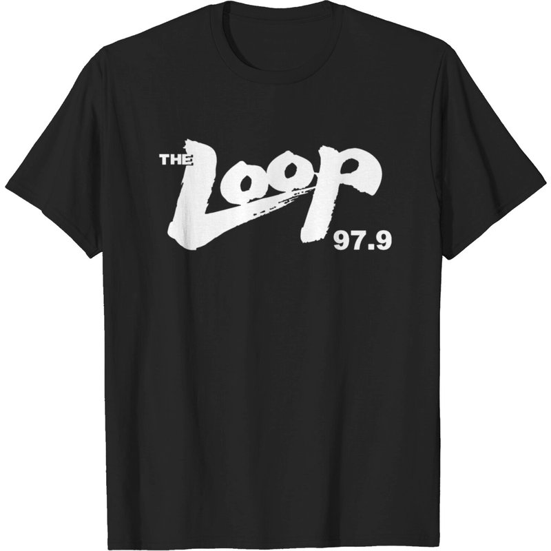 T-shirt The Loop 97.9 Illinois Radio pour hommes — T-shirts pour hommes