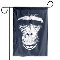 Drapeau de jardin Chimp - Chimpanzé — Drapeaux décoratifs