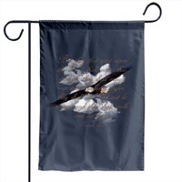 Wings As Eagle Christian Garden Flag for Outdoor Use — Decorative Flags