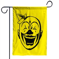Vintage Circus Clown Garden Flag