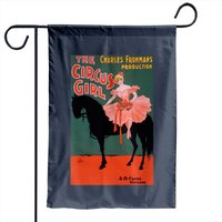 Vintage Circus Garden Flag for Outdoor Use