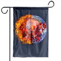 Climate Change Garden Flag - Double-Sided Print — Decorative Flags