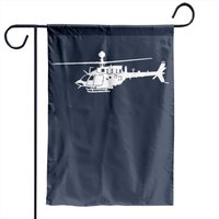 Oh 58d Kiowa Helicopter Garden Flag