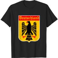 T-shirt Deutsch 1baa pour hommes en noir — T-shirts pour hommes