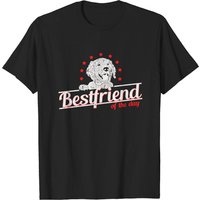T-shirt pour hommes avec un chien qui aboie