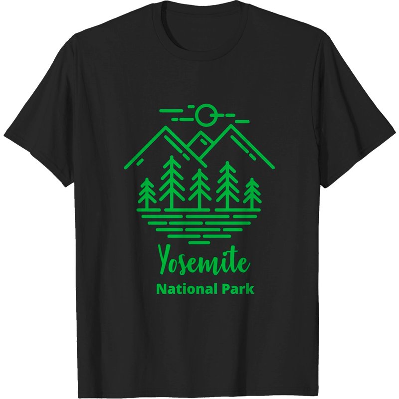 T-shirt pour hommes du parc national de Yosemite — T-shirts pour hommes